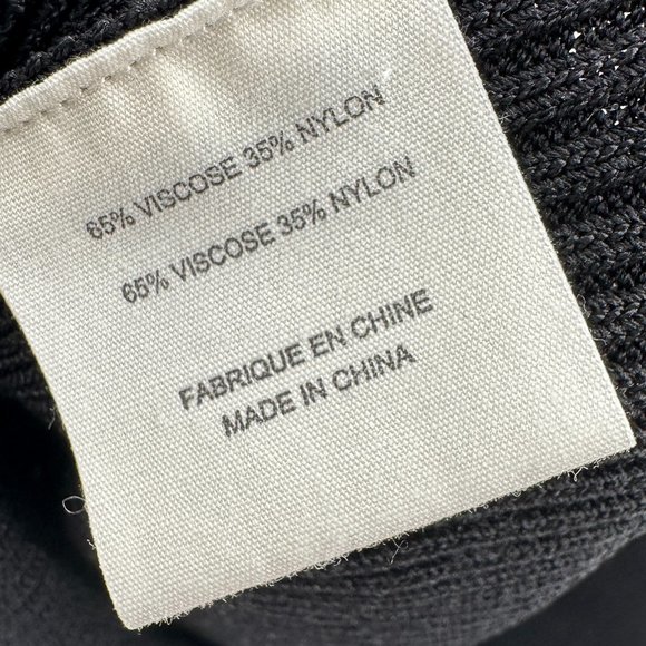 Musier Paris Darc Black Midi Ribbed Dress - Picture 6 of 8